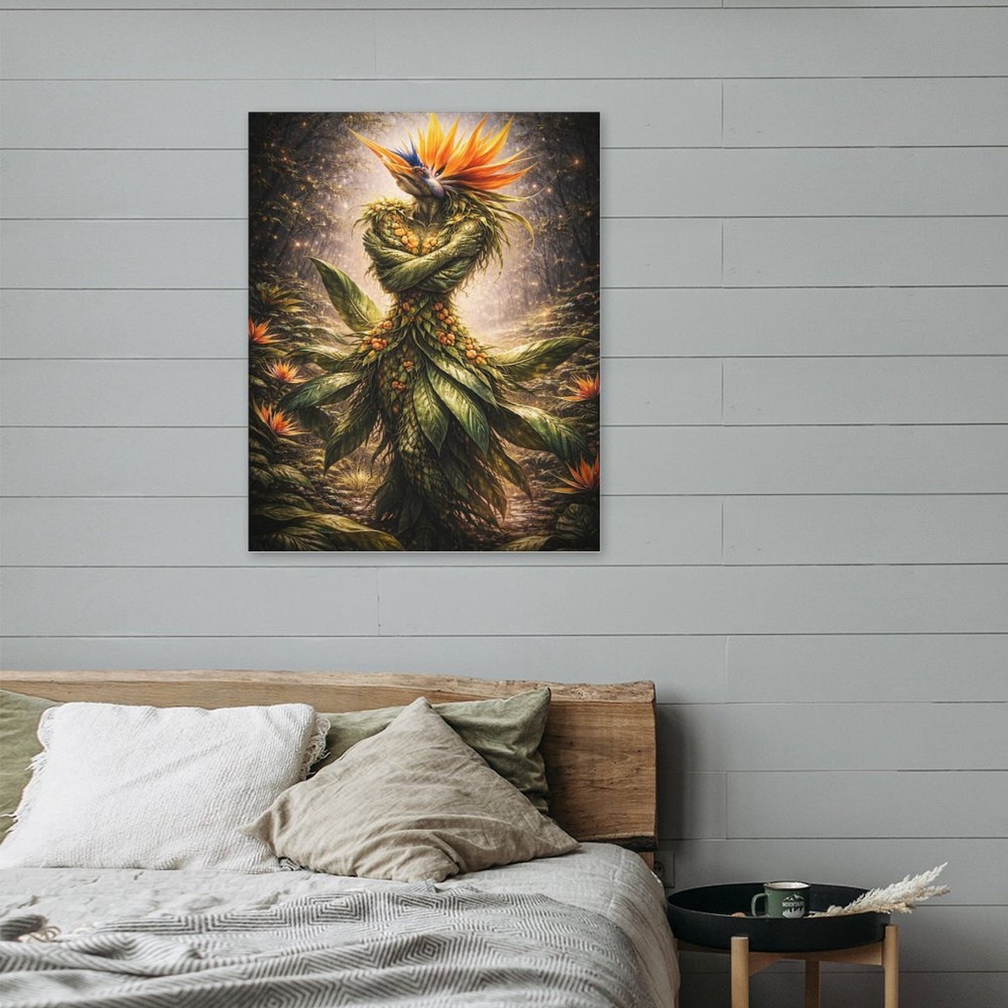20"x16" Canvas Print Bird of Paradise