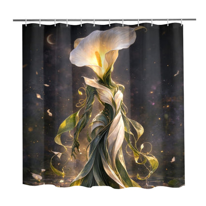 Plant Life Shower Curtain Calla Lily 72" x 72"
