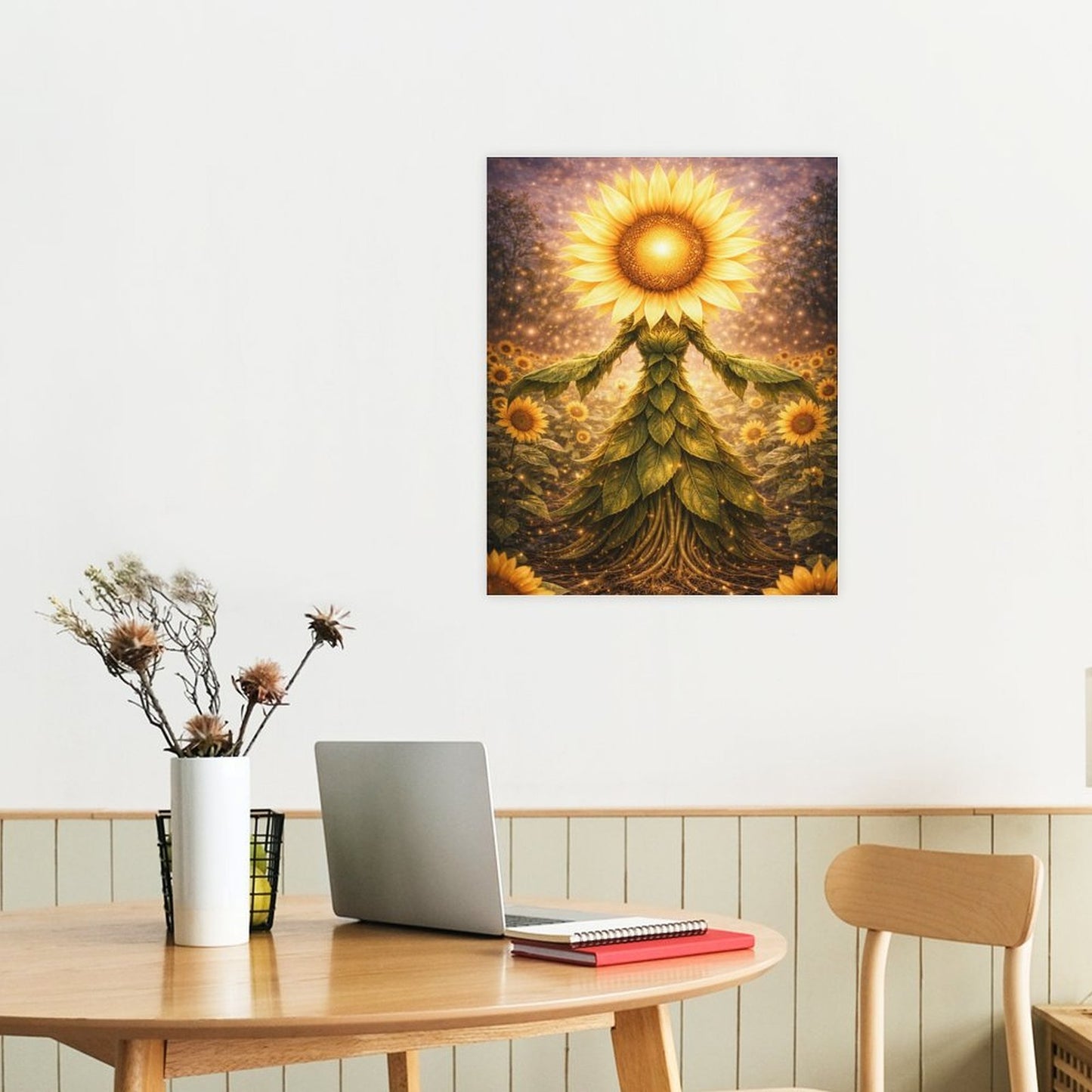 20"x16" Canvas Print Sunflower