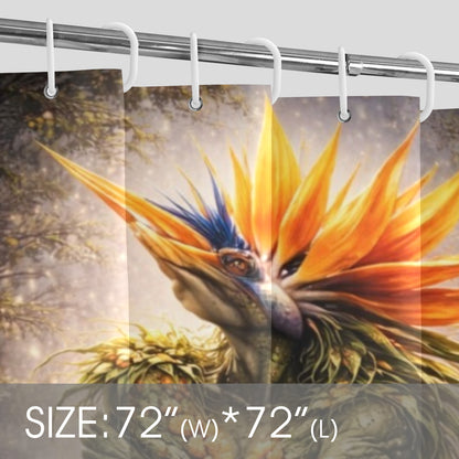 Plant Love Shower Curtain Bird of Paradise 72" x 72"