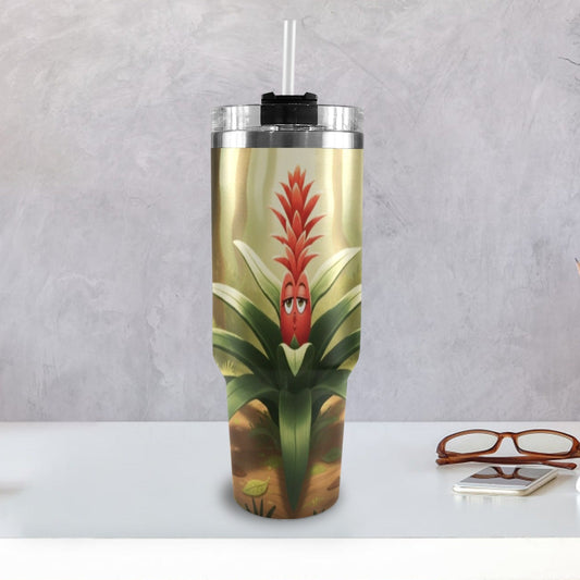 Plant Love Bromeliad 40oz Stainless Steel Tumbler