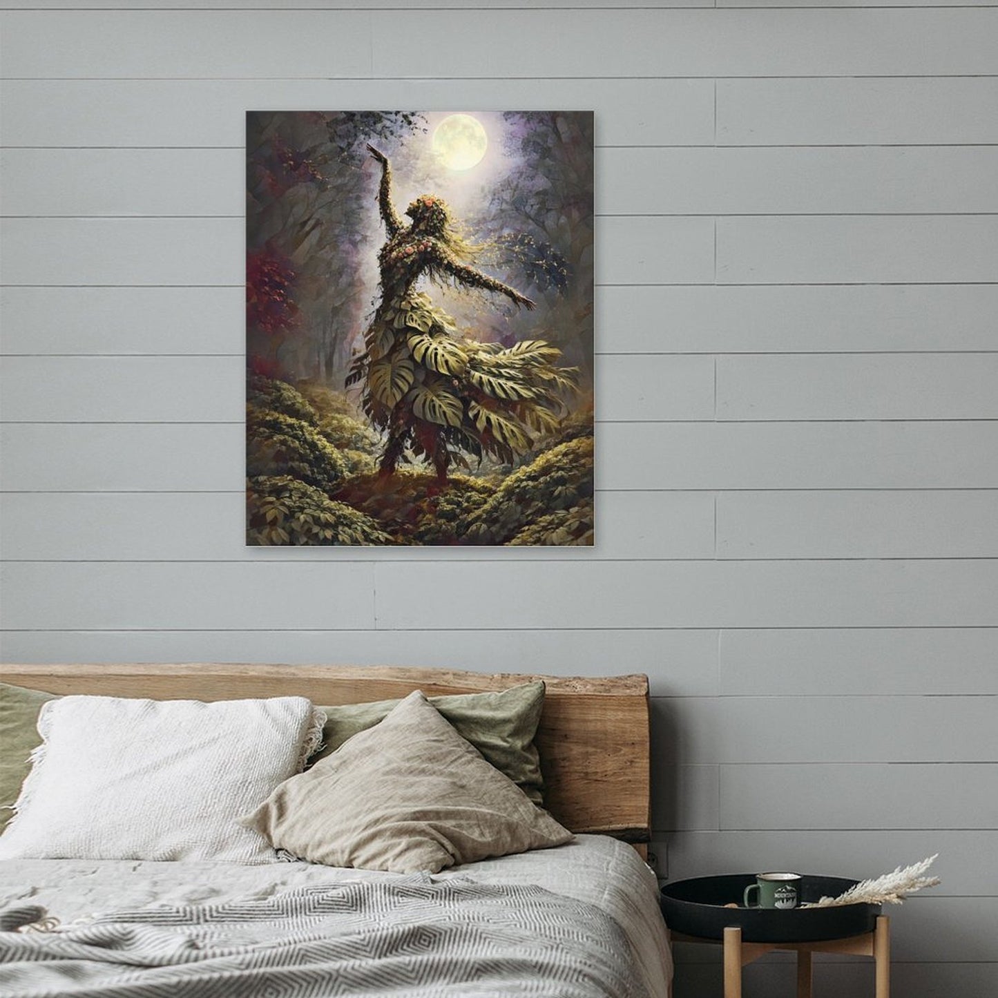 20"x16" Canvas Print Monstera Dance