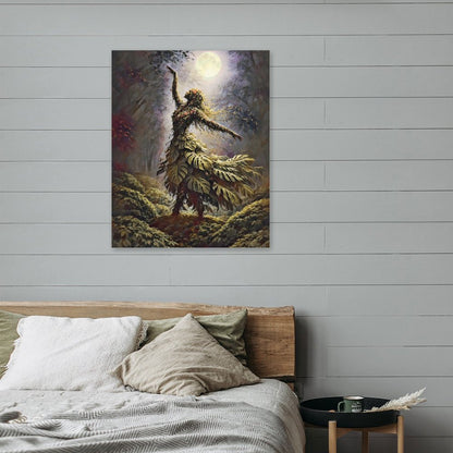 20"x16" Canvas Print Monstera Dance