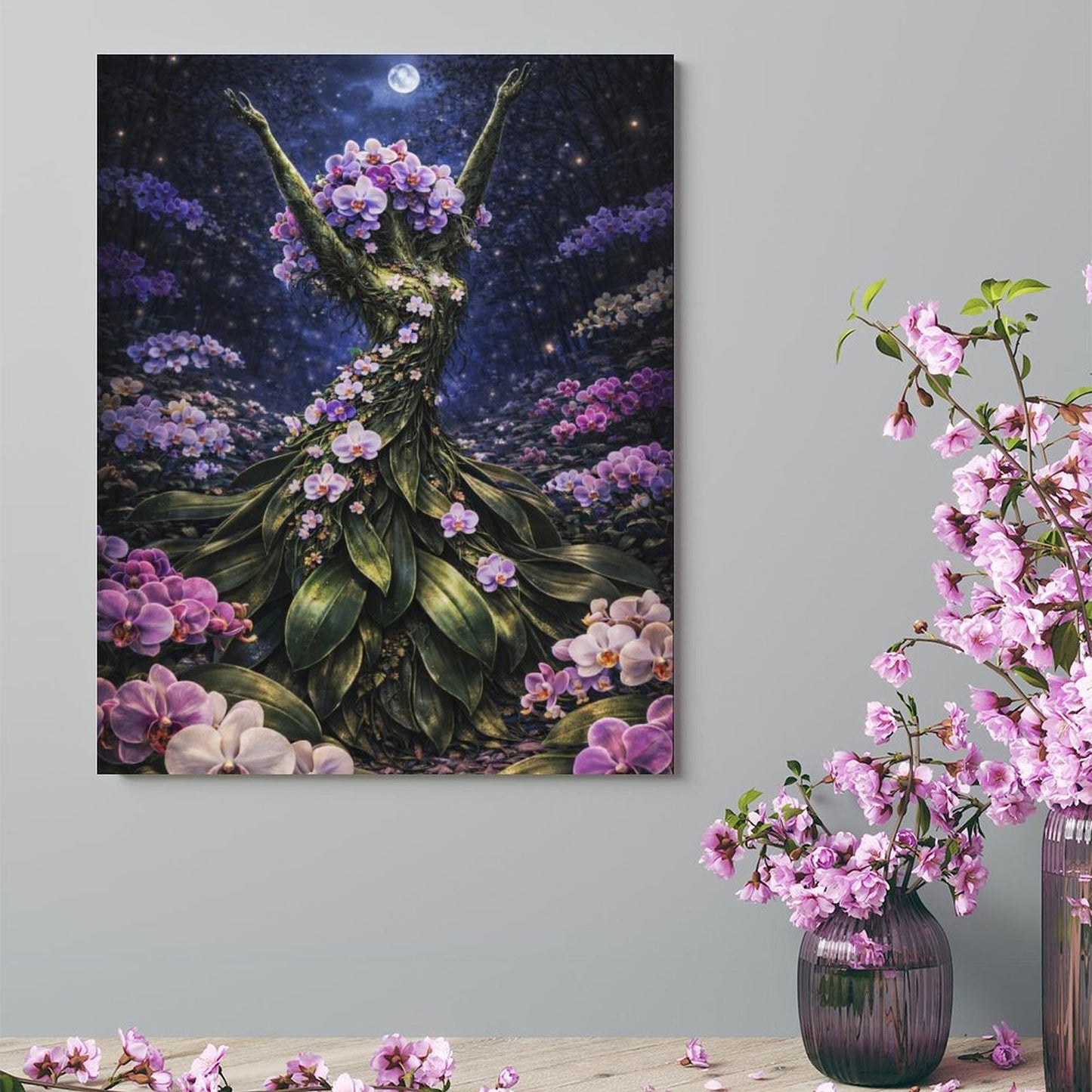 20"x16" Canvas Print Lily