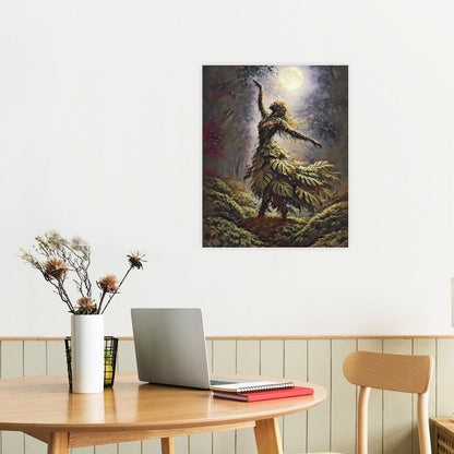 20"x16" Canvas Print Monstera Dance