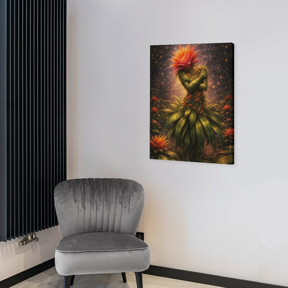 20"x16" Canvas Print Bromeliad