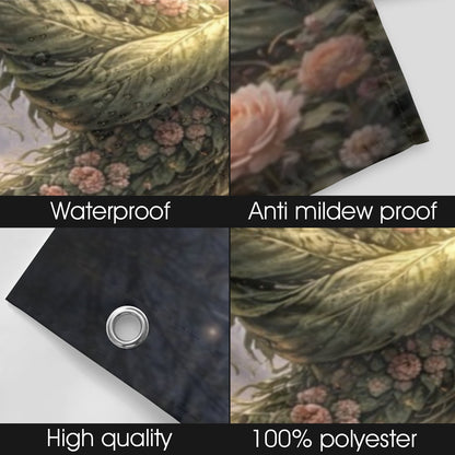 Plant Love Shower Curtain Rose 72" x 72"