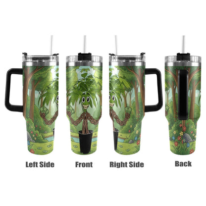 Plant Love Money Tree 40oz Stainless Steel Tumbler