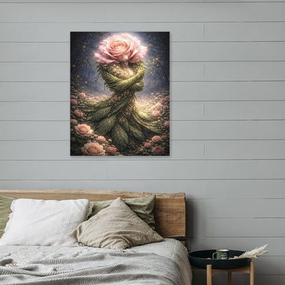 20"x16" Canvas Print Rose