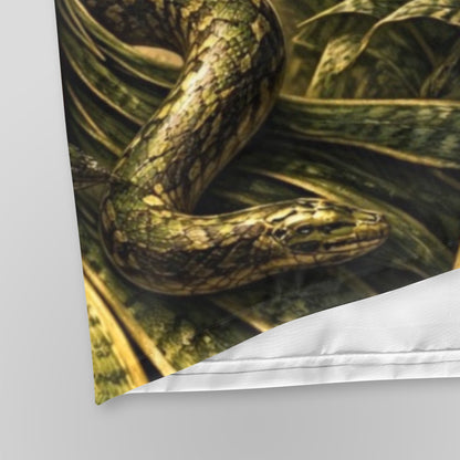 Plant Love Shower Curtain Snake Plant 72" x 72"