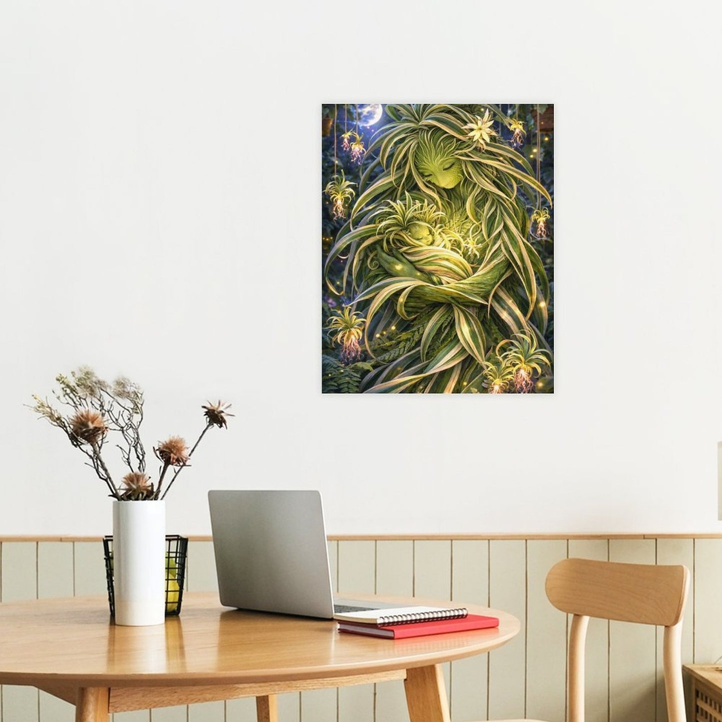 20"x16" Canvas Print Spider Plant