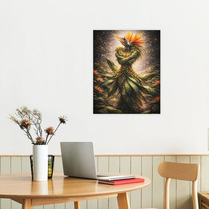 20"x16" Canvas Print Bird of Paradise