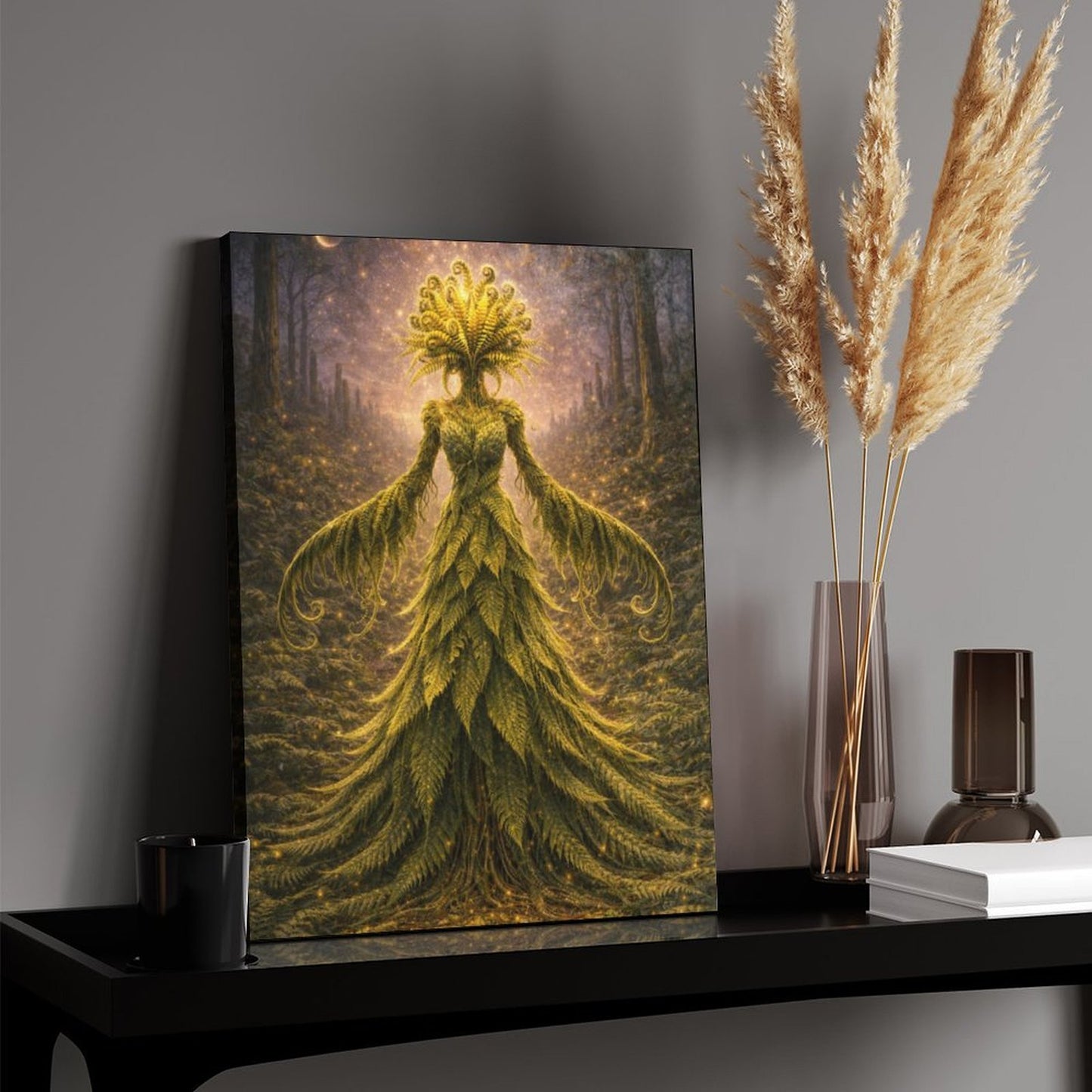 20"x16" Canvas Print Fern