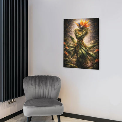 20"x16" Canvas Print Bird of Paradise