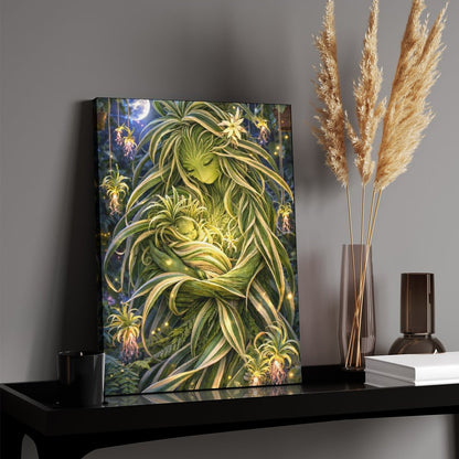 20"x16" Canvas Print Spider Plant