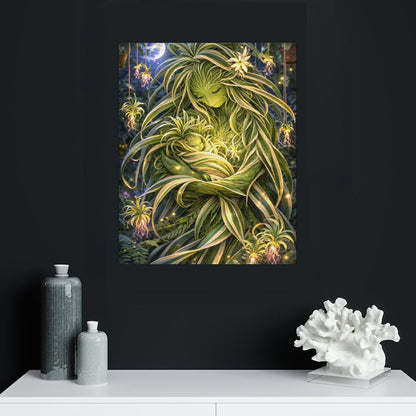 20"x16" Canvas Print Spider Plant