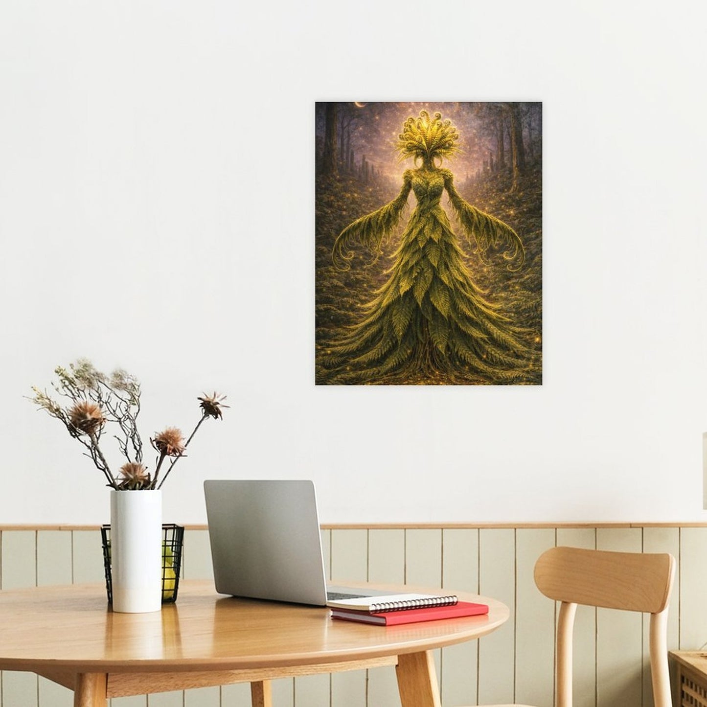 20"x16" Canvas Print Fern