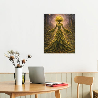 20"x16" Canvas Print Fern