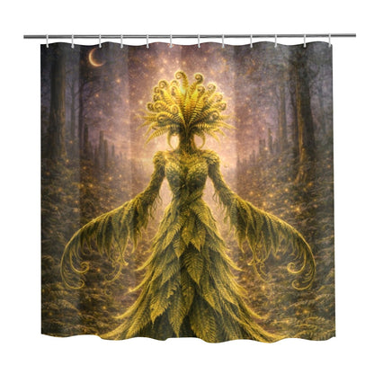 Plant Life Shower Curtain Boston Fern 72" x 72"