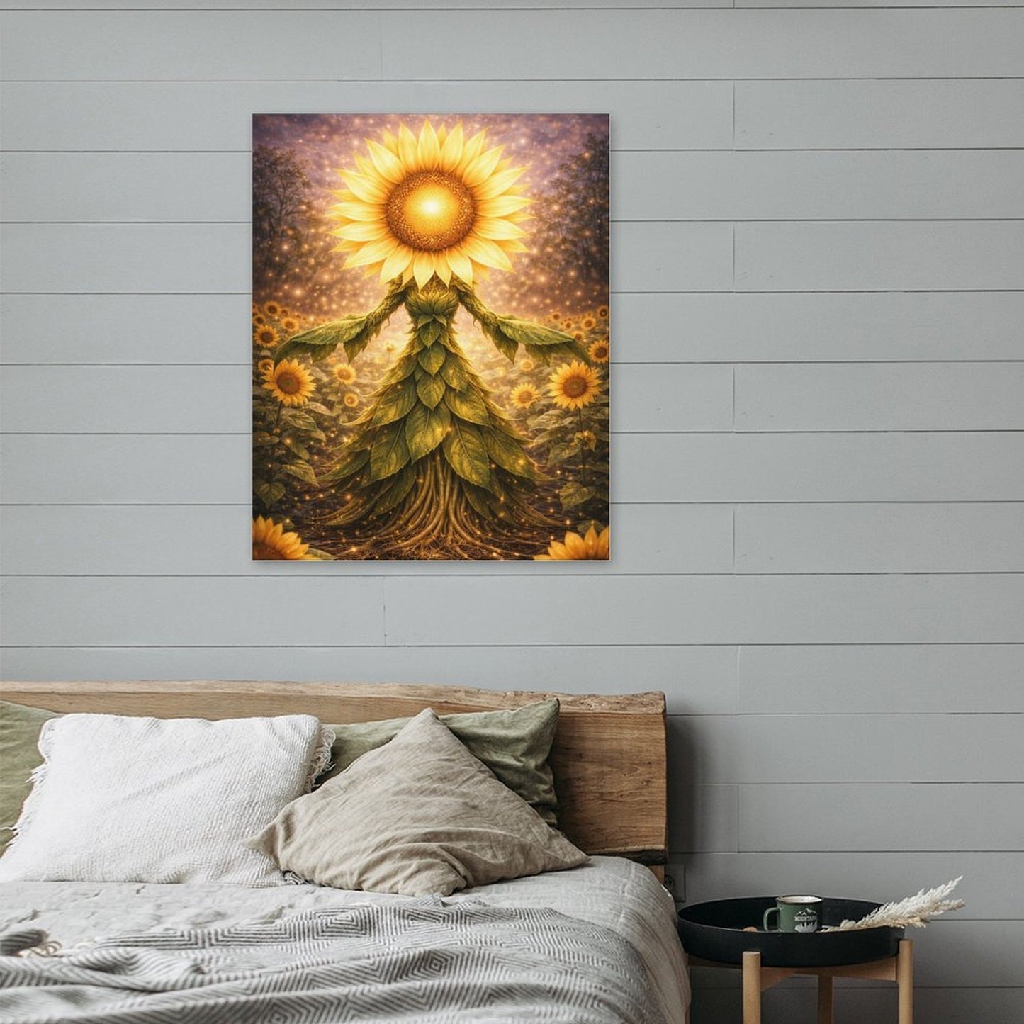20"x16" Canvas Print Sunflower
