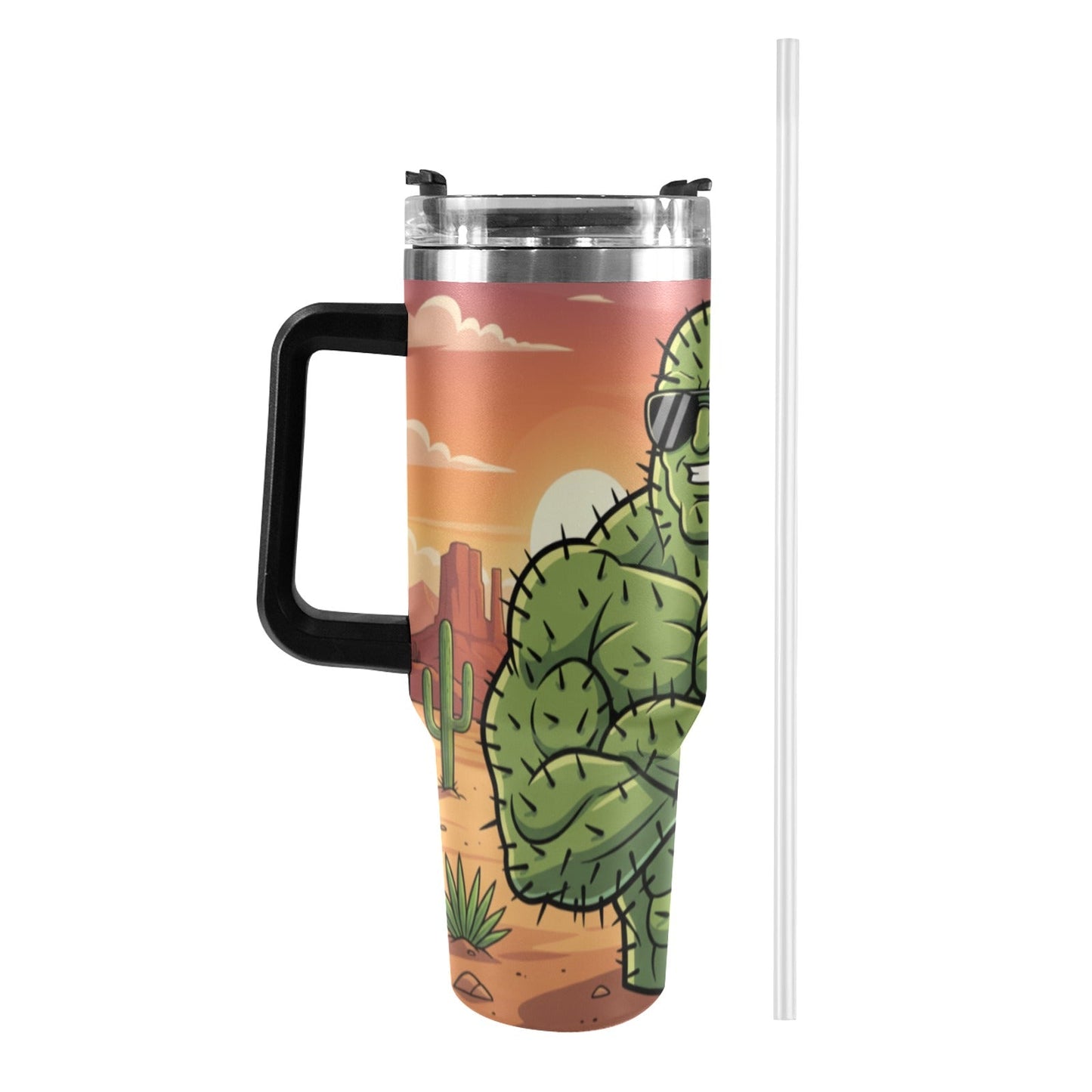 Plant Love Cactus 40oz Stainless Steel Tumbler