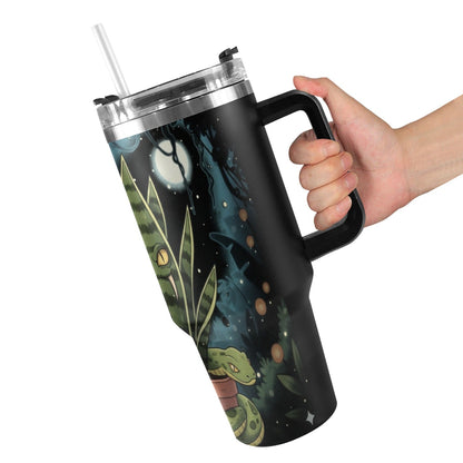 Plant Love Snake Plant 40oz Stainless Steel Tumbler