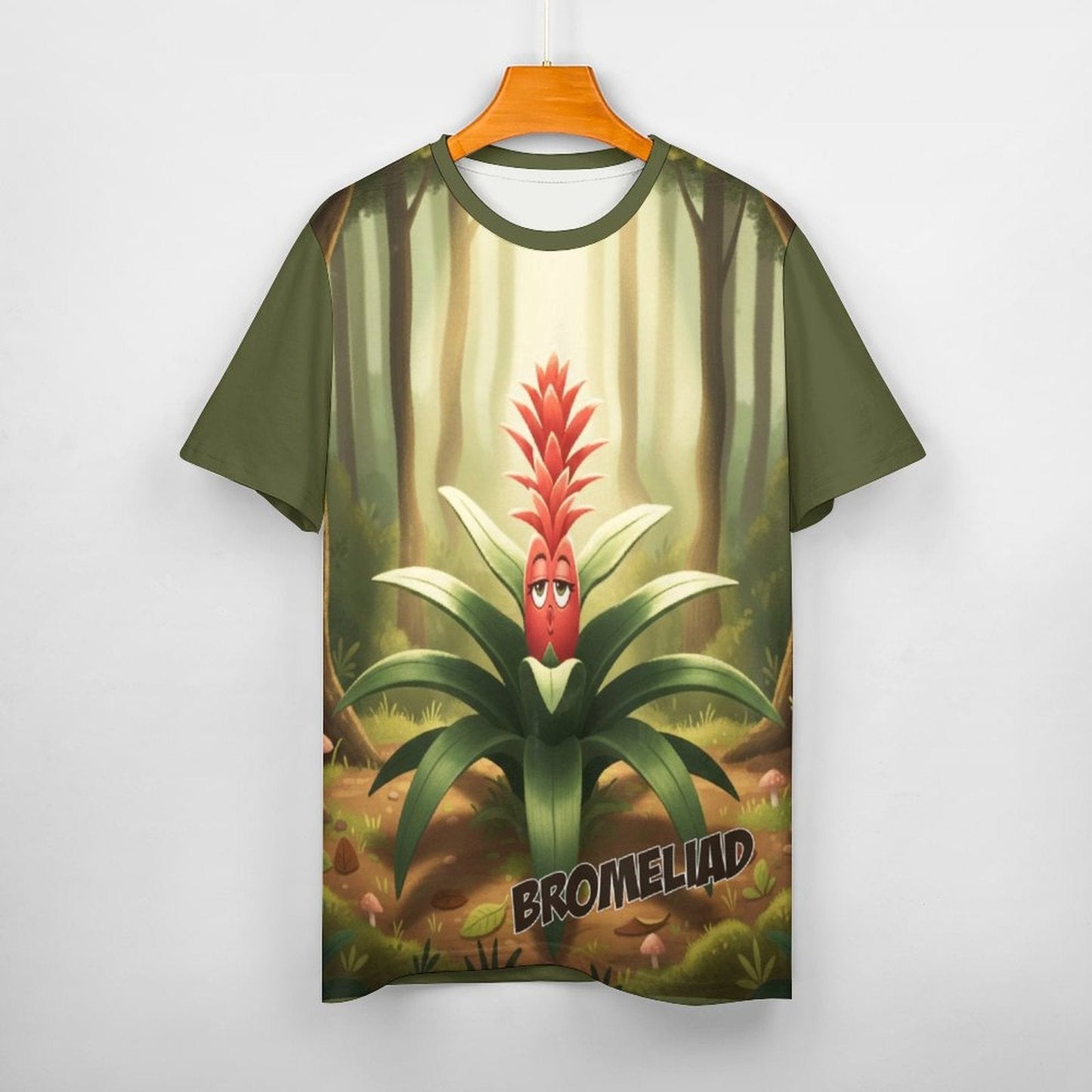 Plant Love Ice Silk Tee - Bromeliad