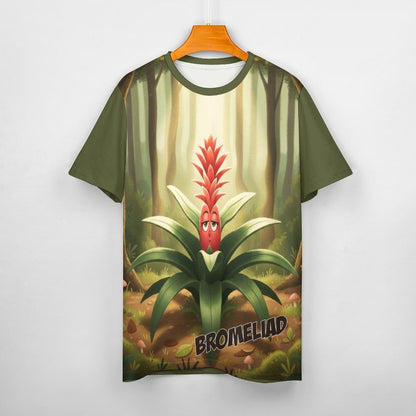 Plant Love Ice Silk Tee - Bromeliad