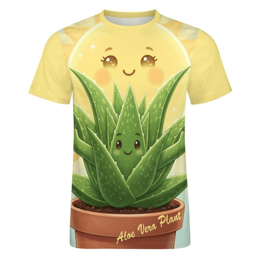 Plant Love Ice Silk Tee - Aloe