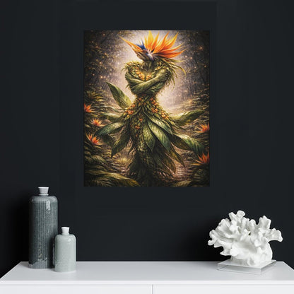 20"x16" Canvas Print Bird of Paradise