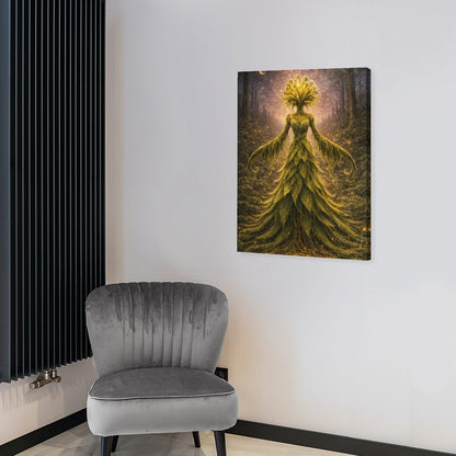 20"x16" Canvas Print Fern