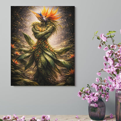 20"x16" Canvas Print Bird of Paradise